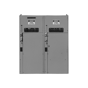 Interrupteur-sectionneur traditionnel avec protection à fusibles de puissance pour la distribution électrique.
