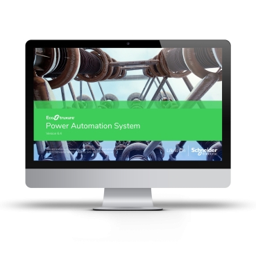 EcoStruxure™ Power Automation System Schneider Electric Système de commande numérique