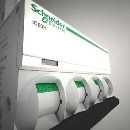 Acti 9 iC60 DIN rail MCB 4 poles. VisiTrip fault indicator
