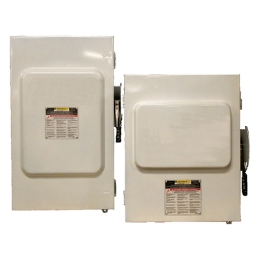 Solar Disconnect Switches Square D Heavy Duty Safety Switches (Fusible and Non-Fusible) on direct Current and Photovoltaic Systems.