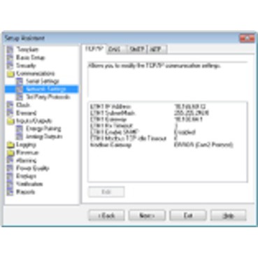 Setup Assistant advanced configuration view in PowerLogic ION Setup 3.0