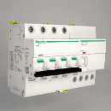 Acti9 iC60 DIN rail Miniature Circuit Breaker by Schneider Electric. VisiTrip fault indicator
