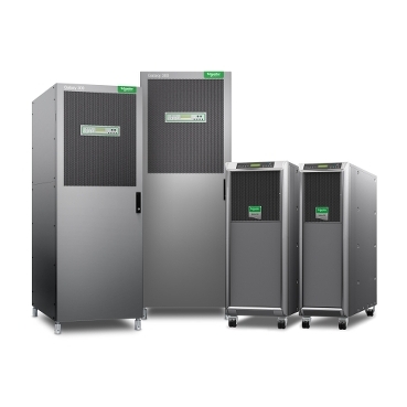 Galaxy 300 Schneider Electric Protección eléctrica trifásica compacta con runtime escalable para centros de datos de pequeño tamaño y otras aplicaciones empresariales críticas