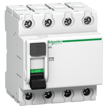 Local RCCBs : ID, xID... Schneider Electric Acti 9 xID & ID 125 Residual Current Circuit Breaker (RCCB) up to 125A