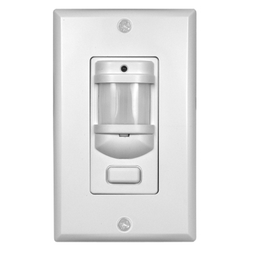 Wall Switch -  Manual ON/Auto OFF Occupancy Sensor Schneider Electric Schneider Electric Wall Switch Occupancy Sensors employ the latest passive infrared (PIR) technology to automatically control lighting in offices, private restrooms and employee break rooms.