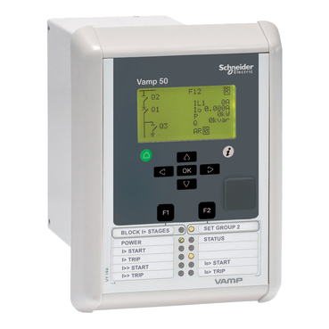 Vamp 50 Series Schneider Electric Protection for LV and MV feeders and motors