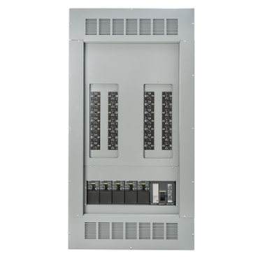 I-Line Combo Panelboard Schneider Electric Combines I-Line and lighting sections in one panelboard.