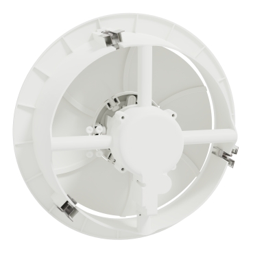 Exhaust fan, Airflow, ceiling, 250mm blade dia, white