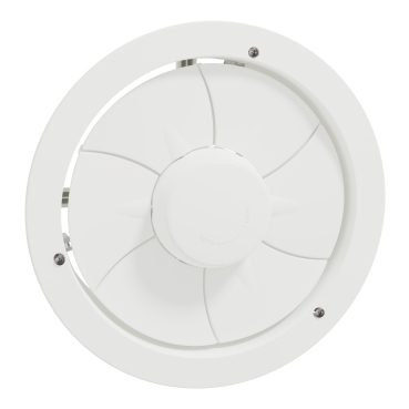 Exhaust fan, Airflow, ceiling, 250mm blade dia, white