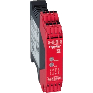 Preventa XPS Schneider Electric Safety Modules. This solution provides the optimum answer for monitoring a function. -  Safety Relay