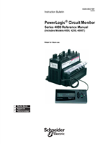 Circuit Monitor Series 4000 Reference EN