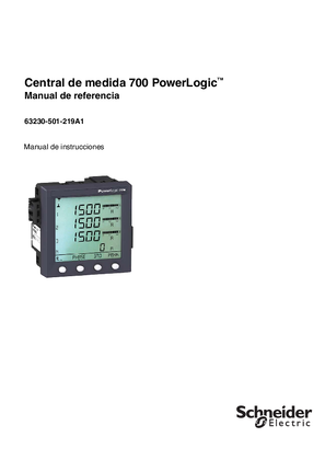Power Meter 700 Reference Manual ES