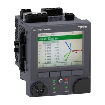 PowerLogic ION7400 series Schneider Electric Compact energy and power quality meters for utility feeders or critical loads