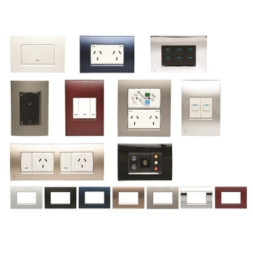 Modena 800 Series Schneider Electric European Styling Switch and Socket Range