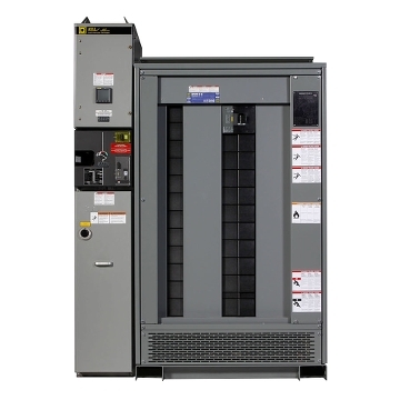 Model III Package Unit Substations Square D Model III unit substations offer compact construction and efficiency for buildings that need to maximize the use of space without sacrificing performance.