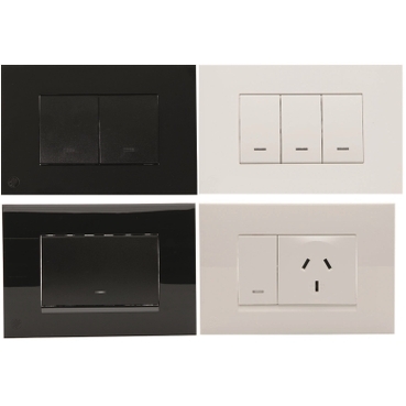 Strato 800 Series Schneider Electric Contemporary Design Switch and Socket Range