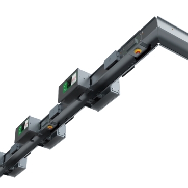 Busbar trunking system for power distribution up to 5000A