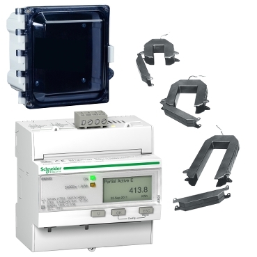 Energy Meter Kit Schneider Electric Compact energy management solution with meter, LVCTs and enclosure