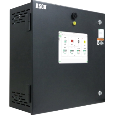 Indicador de 8 dispositivos 5705 de ASCO ASCO Power Technologies Consolida anunciadores de hasta 8 dispositivos en una única interfaz de pantalla táctil instalable en la pared