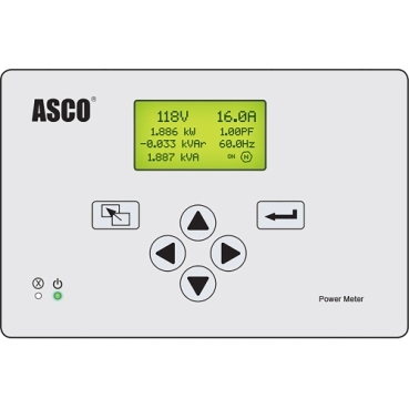 ASCO 5210 Digital Power Meter ASCO Power Technologies Providing Deeper Transparency into the Workings of an Electrical Circuit