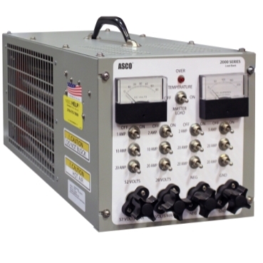 Banco de carga 2200 de ASCO ASCO Power Technologies Portátil | DC | 150 A | entre 26 y 52 VDC