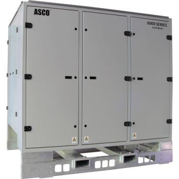 Banco de carga 6164 de ASCO ASCO Power Technologies Carga inductiva resistiva | 800-1150 kVA a 0.8 pf | 380-690 V | 50/60 Hz