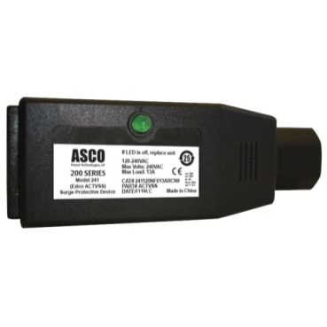 ASCO 241 (Powersure ACTVSS) Surge Protective Device Square D 120-240VAC: 2 Wire | 10kA