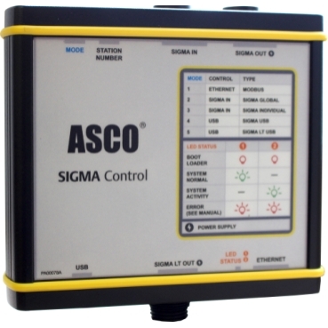 Sigma Gateway ASCO Power Technologies Conectar y controlar los bancos de carga SIGMA LT y SIGMA 2 en una red.