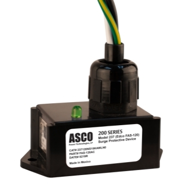 ASCO 237 (Edco FAS-120AC) Surge Protective Device Square D 120VAC | 15.5 kA (8 x 20 μs)