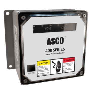 Parasurtenseur ASCO modèle 430 Square D 120 à 600 V c.a. | 100 à 200 kA/phase