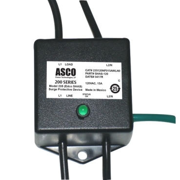 ASCO Model 235 (Edco SHAS Series) ASCO Power Technologies 120-480 VAC, 15A Highway Lighting Protection
