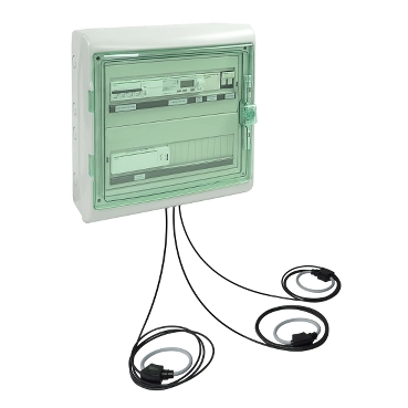 Enclosed Powerlogic series Schneider Electric Retrofit metering kit helps measure power and energy in existing installations