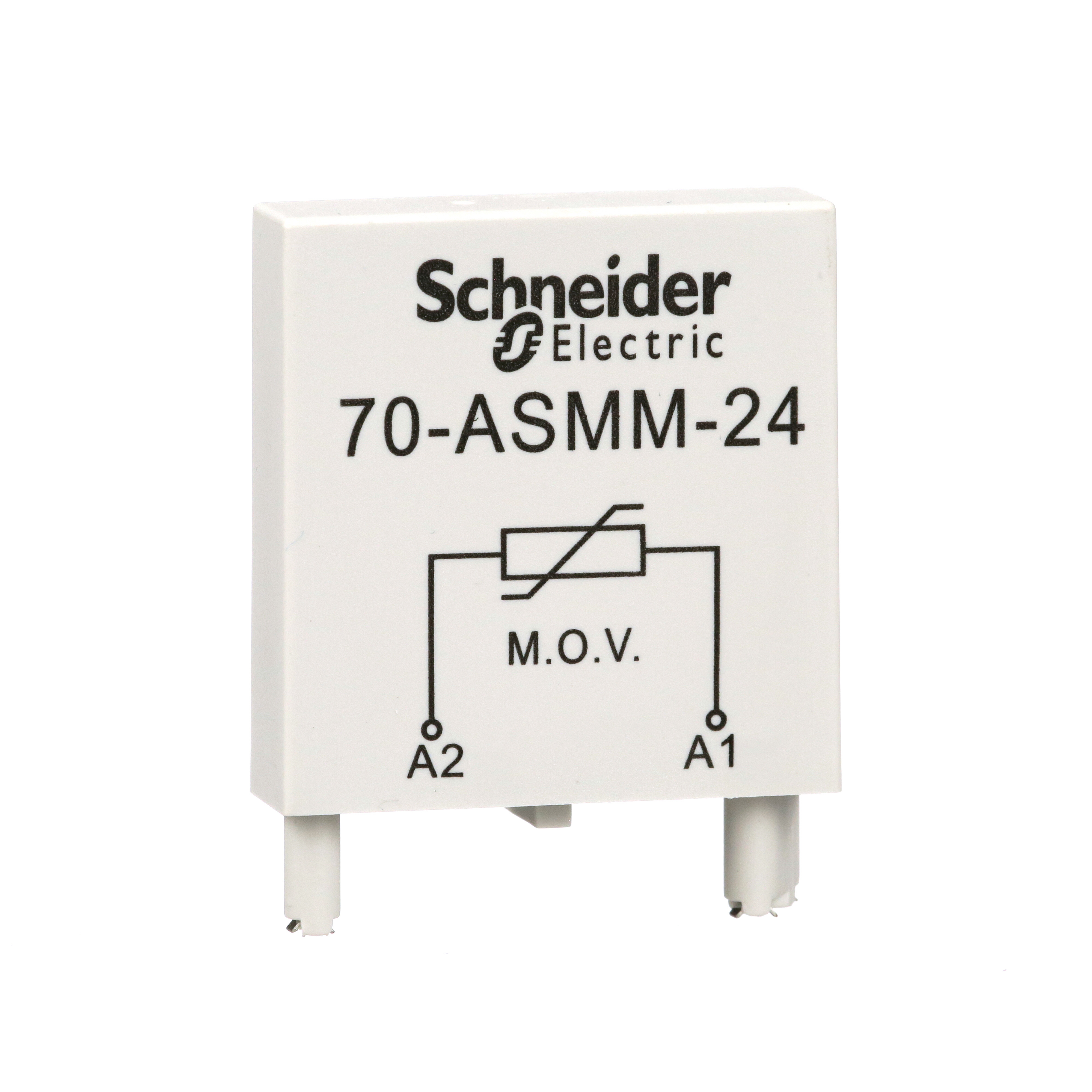 Protection module with MOV suppressor, SE Relays, for 725 power relays, 24V AC/V DC