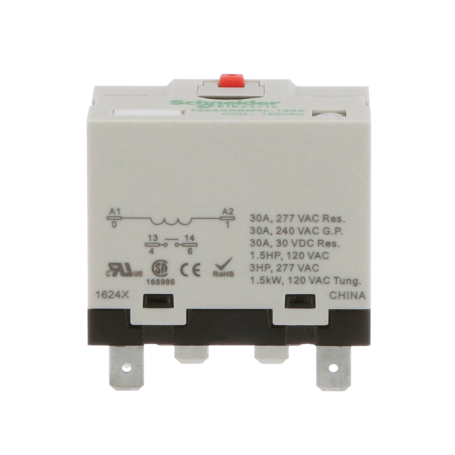 725AXXBM4L 24A Harmony Power Relay with Plug in Socket 30 A With 