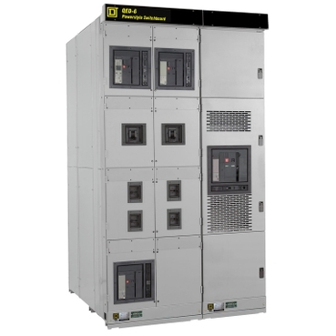 600 Vac, 1600-6000 A, Rear Connected, Drawout Switchboards
