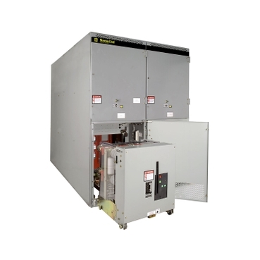 Masterclad MV Metal-Clad Switchgear Square D Air insulated drawout switchgear with vacuum circuit breakers for large, complex power distribution and control