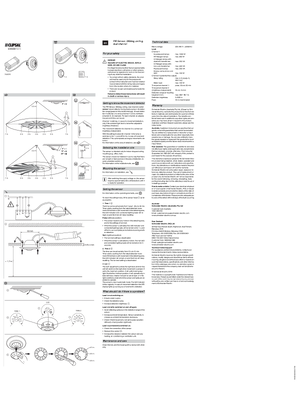 ARGUS- Presence Detector with IR receiver-User Guide (EN)