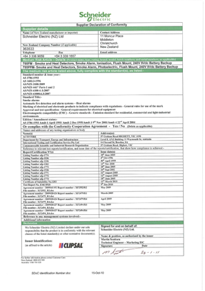 755PFM Supplier Declaration of Conformity