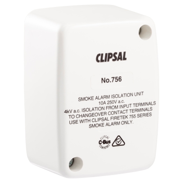 Smoke Alarms, Smoke Alarm Isolation Unit, Compatible  - Clipsal