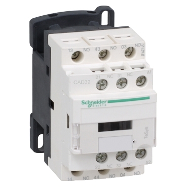 TeSys Deca, K and SK Control Relays Schneider Electric Industrial miniature and full-size control relays