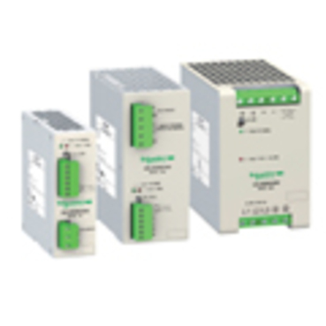Regulated switch mode power supplies: 100…230 VAC,  120 V or 230 VAC, 400…500 VAC