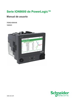 ION9000 series user manual - ES
