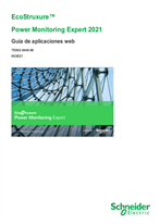 Power Monitoring Expert 2021 Guía de aplicaciones web