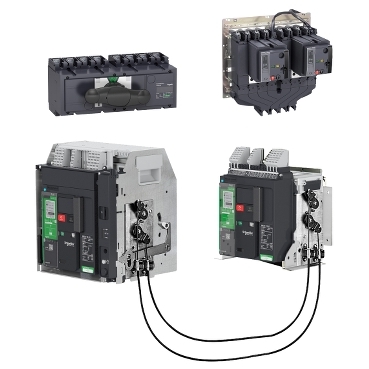 ATS meccanico, automatic transfer switch per impianto fotovoltaico