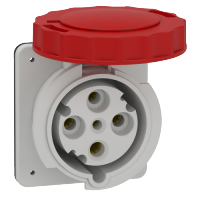  81682 81682 UTIČ. UGR. RAVNA 63A 3P-E 380-415V IP67  