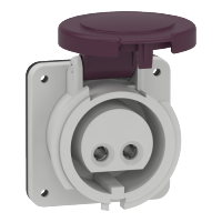  82901 82901 UTIČ. UGR. RAVNA 16A 2P 20-25V IP44  