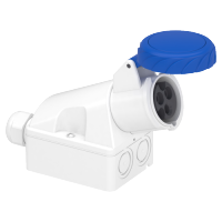  83154 83154 UTIČNICA NADGRADNA16A 2P-E 200-250V IP67  