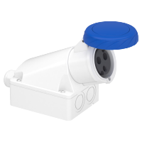  83166 83166 UTIČNICA NADGRADNA32A 2P-E 200-250V IP67  