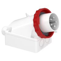  83571 83571 UTIKAČ ZIDNI 32A 3P-N-E 380-415V IP67  