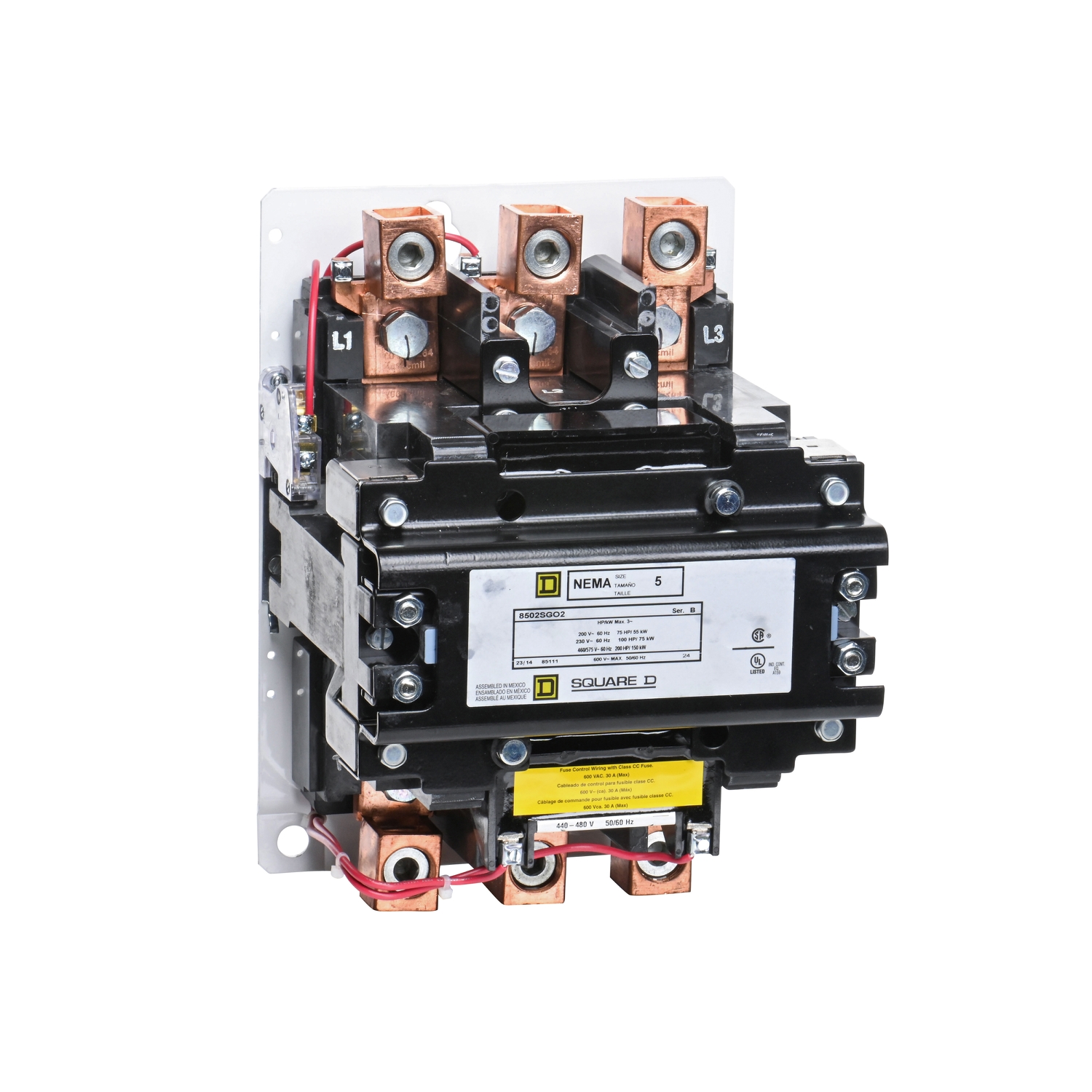 Class 8502/8702 Type S NEMA Contactors
